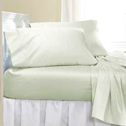 350 TC Silk & Cotton Sateen Sheet Set